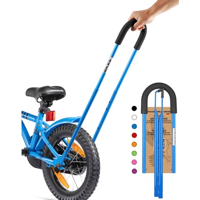 PROMETHEUS BICYCLES® Schiebestange für Kinderfahrrad, blau