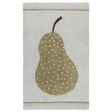Tapis Petit Kinderteppich Pear cream green 130 x 90 cm