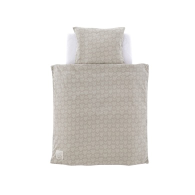 Träumeland Jerseybettwäsche Kuschelhase grün 80 x 80 cm