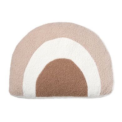 Nordic Coast Company Regenbogenkissen natur / camel / beige