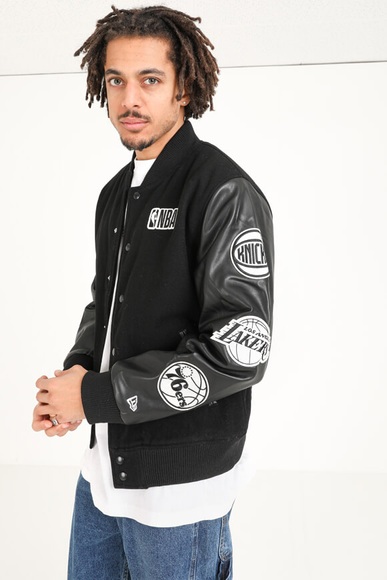New Era Bomberjacke | schwarz | Herren | XL