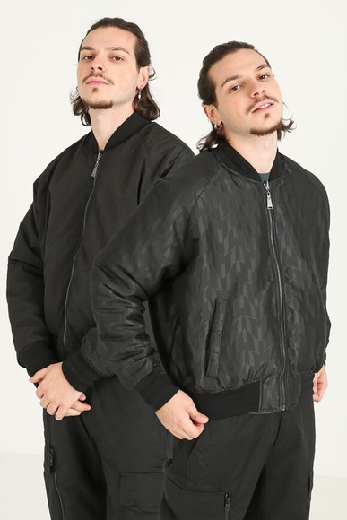 Siksilk Wende-Bomberjacke | schwarz | Herren | L