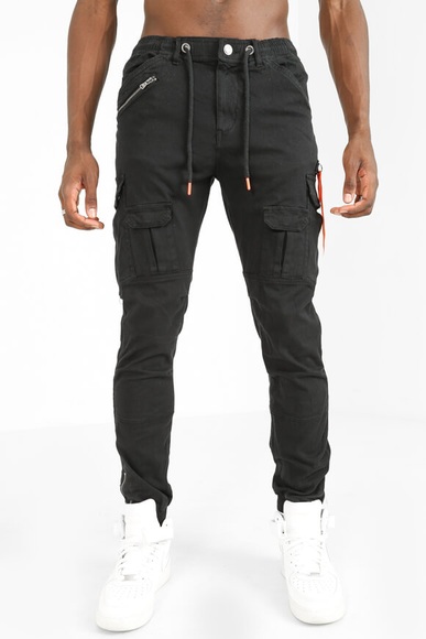 Poolman Cargohose | Schwarz | Herren | 32
