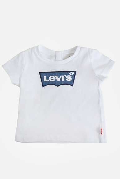 Levi's Baby T-Shirt | Bright White | Baby | 6-9m