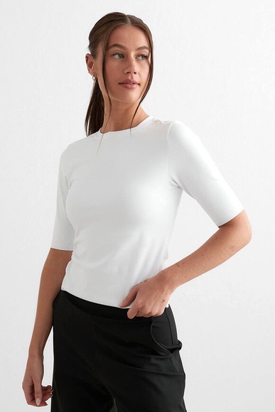 Aimn T-Shirt | White | Damen | XS
