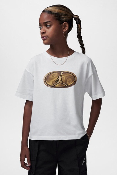 Jordan T-Shirt | White | Mädchen | S