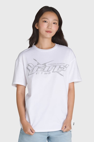 Vans Oversize T-Shirt | White | Damen | S