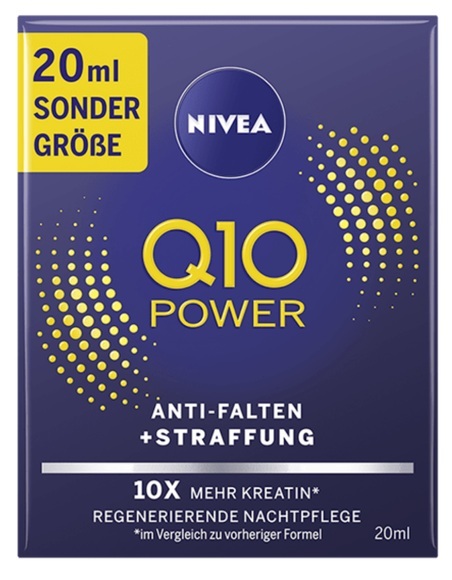 Nivea Q10 Power Anti Falten + Straffung Nachtpflege (20ml)