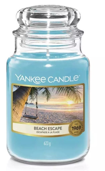 Kerze im Glas Beach Escape