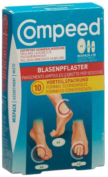 Compeed Blasenpflaster Mix (10 Stück)