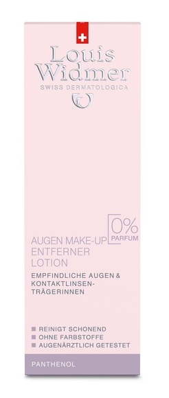 Louis Widmer Augen-Make-up-Reiniger frei von Duftstoffen