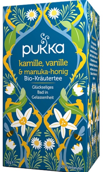 Pukka Bio Tee Kamille & Vanille 20 Beutel