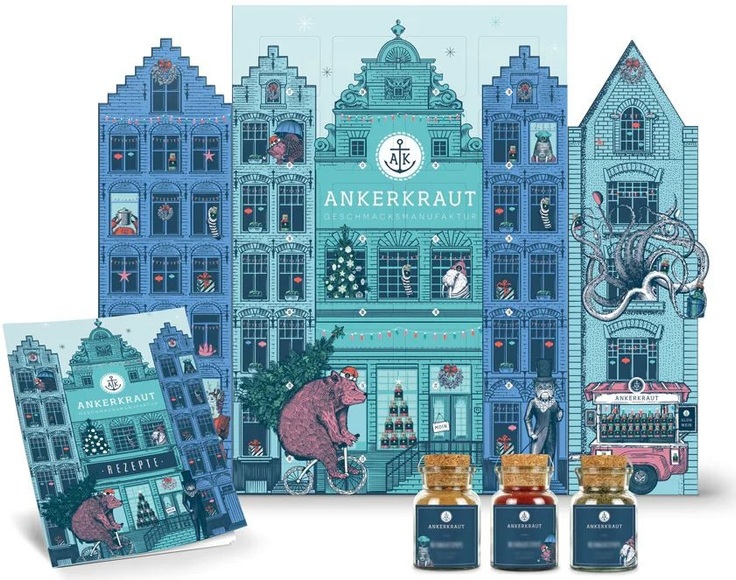 Ankerkraut Premium Gewürz Adventskalender