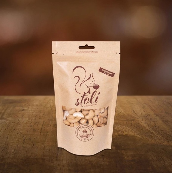 stoli Cashewnüsse ungesalzen (185 g)