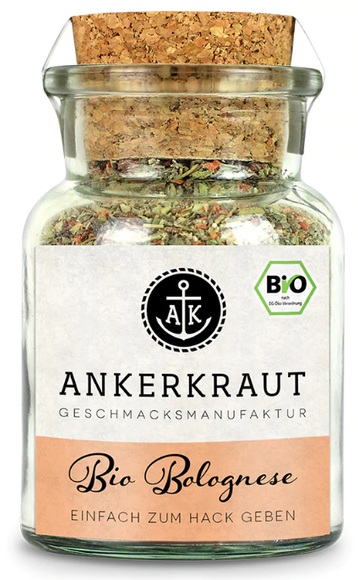 Ankerkraut - Gewürz Bio Bolognese - 90 g