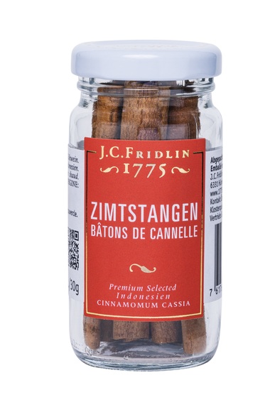 J.C. Fridlin Zimtstangen Cassia (30g)