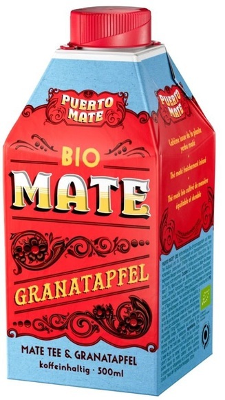 PUERTO MATE BIO Mate & Granatapfel (500ml)