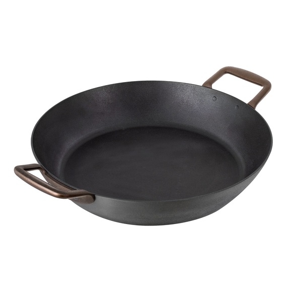 Kuhn Rikon Black Star Bratpfanne mit Seitengriffen 28 cm - TEXTILBAG Bratpfannen