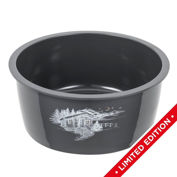 Kuhn Rikon - HOTPAN® Warmhalteschüssel grau mit Chalet 2.0 L