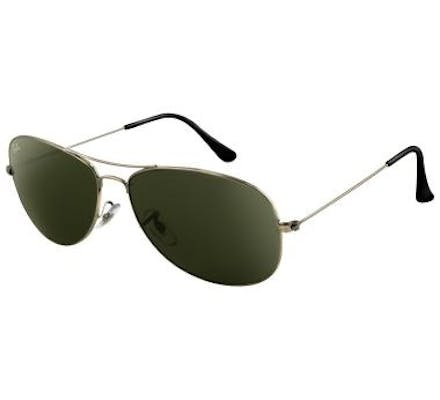 Ray-Ban Cockpit RB3362 - 004 Gunmetal/Green 56-14