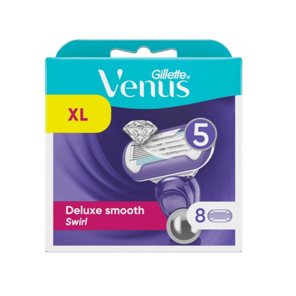 Gillette - VENUS - 8er-Set Rasierklingen Deluxe Smooth Swirl
