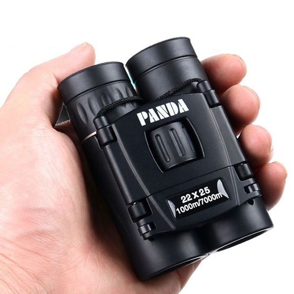 PANDA 22 X 25 mm Fernglas Linsen Hochauflösend Generisches Tattookoffer Dachkant 7 m Mehrfachbeschichtung BAK4 Nachtsicht Gummi / Jagd Lightinthebox