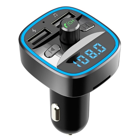 T25 FM-Transmitter Bluetooth Auto Ausrüstung Auto Freisprecheinrichtung Überstrom (Eingang und Ausgang) Schutz Kartenleser Automatisch bereinigte Leistung Radio MP3 Auto Lightinthebox