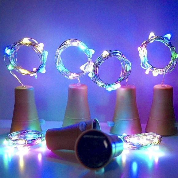 Outdoor Solar Lichterkette Garten beleuchtet Solar Flasche Stopper Kork Lichterketten Wein Kupfer 2m 20leds Draht Lichterketten 10pcs Lichterketten Outdoor Hochzeit Geburtstag Bankett Party Dekoration Lightinthebox