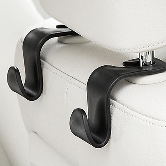 Auto Geldbörsenhalter Autositz Kopfstütze Haken 2er Pack Aufhänger Aufbewahrungsorganisator Universelles Fahrzeug Starker und langlebiger Rücksitzaufhänger für Handtasche Geldbörse Mantel und Tasche Lightinthebox