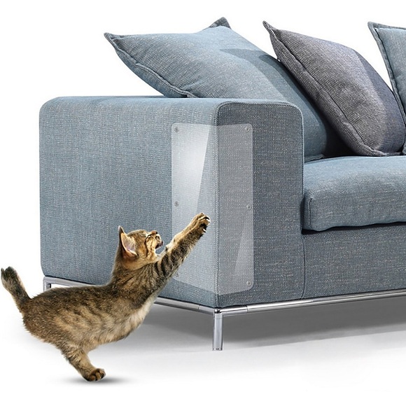 4 Stück 14 48cm Couch Katzenkratzschutz Mattenschaber Kratzbaum Kratzkralle Pfostenschutz Sofa für Katzen Kratzer Pfotenpolster Haustiermöbel Lightinthebox
