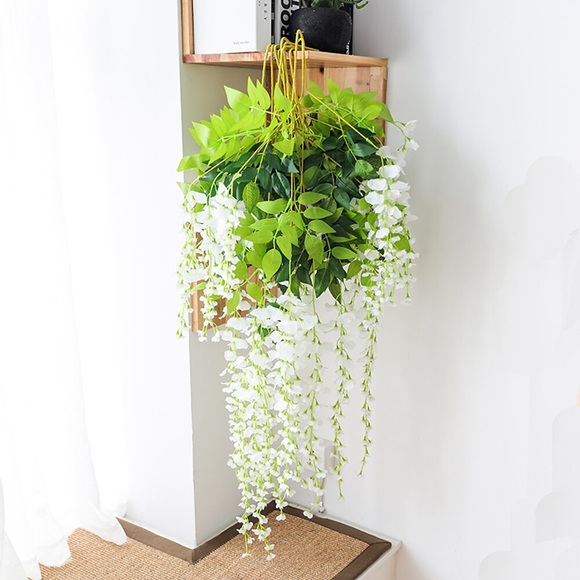 künstliche blume 1 stück zweig moderne zeitgenössische ewige wand blume simulation wisteria blume direkt ab werk bohne blume wandbehang hochzeit bogen dekoration 110 cm/43 Lightinthebox