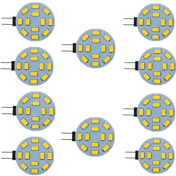 10 Stück 2.5 W LED Doppel-Pin Leuchten 340 lm G4 12 LED-Perlen SMD 5730 9-30 V Lightinthebox