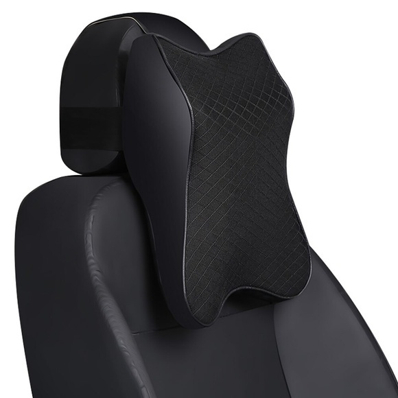 Autositz Kopfstütze Nackenstütze Kissen ergonomisches Auto Nackenkissen langlebig 100% reiner Memory-Schaum Autositz Nackenstütze bequeme Autositz Rückenkissen zur Linderung von Nacken- / Lightinthebox
