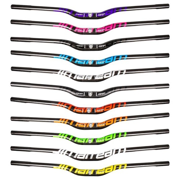 JIMAITEAM Kohlefaser Fahrrad Riser Lenker Mountainbike MTB-Lenkstange 31.8 mm 600/620/640/660/680/700/720/740/760/ Radfahren Leicht Hochfest Geländerad Radsport Silber Violett Schwarz / Orange Lightinthebox