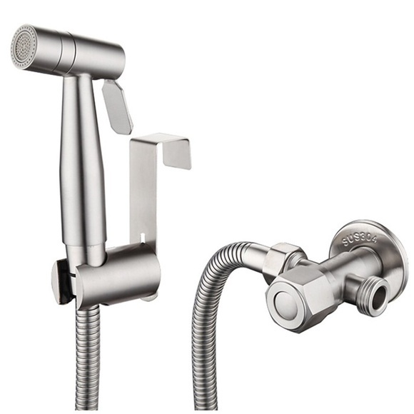 Hand-Bidet-Toilettensprüher, Badreinigungszubehör aus Edelstahl, Duschkopf, Schlauch für die Körperpflege, Haustierbad, Stoffwindel, Wischmopp, Waschmatratze Lightinthebox