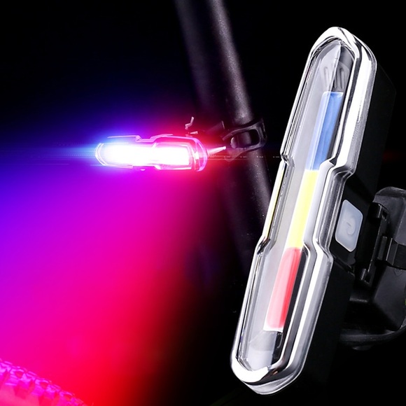fahrradlicht rücklicht rücklicht sicherheitslicht fahrrad wasserdicht mehrere modi superhell tragbar 15/10 lm wiederaufladbar usb weiß rot blau Lightinthebox