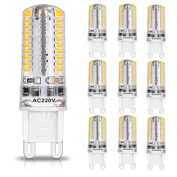 g9 dimmbare led bi-pin mais glühbirne 72led 600lm 5w 3014smd warm kaltweiß 360° abstrahlwinkel kronleuchter lampe 40w halogenäquivalent ac110v ac220v Lightinthebox