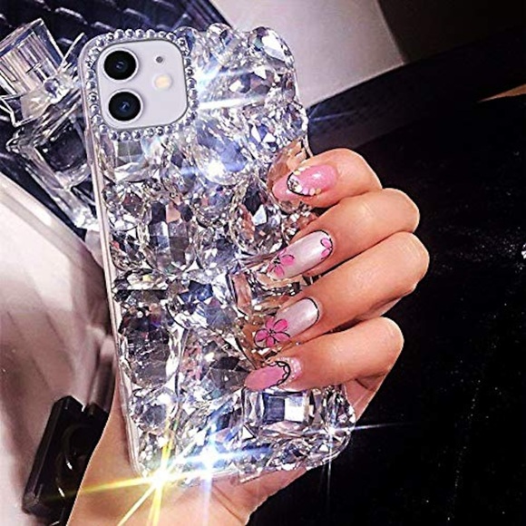 Telefon Hülle Handyhüllen Für Apple iPhone 12 iPhone 11 iPhone 12 Pro max iPhone XR iPhone 11 Pro iPhone 11 Pro Max iPhone 12 Pro iPhone XS Max iPhone 12 Mini iphone 7/8 Strass Glänzender Schein Lightinthebox