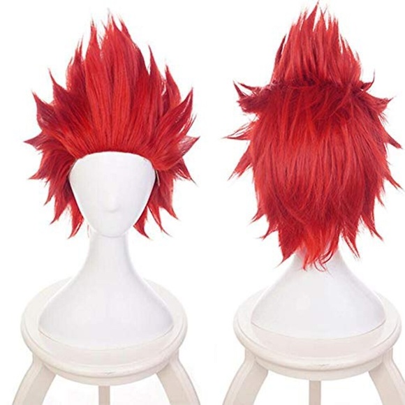 Kirishima Eijiro Cosplay Perücke für My Hero Academia Anime kurz rot Party Cosplay Kostüm Kunsthaar Perücken Lightinthebox