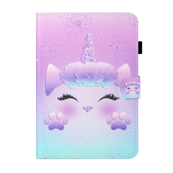 Tablette Hüllenabdeckung Für Apple iPad 10,2'' 9. 8. 7 iPad Air 3 iPad mini 5. 4 Bleistifthalter mit Halterung Intelligentes automatisches Aufwachen / Schlafen Tier TPU PU-Leder Für Kinder Lightinthebox