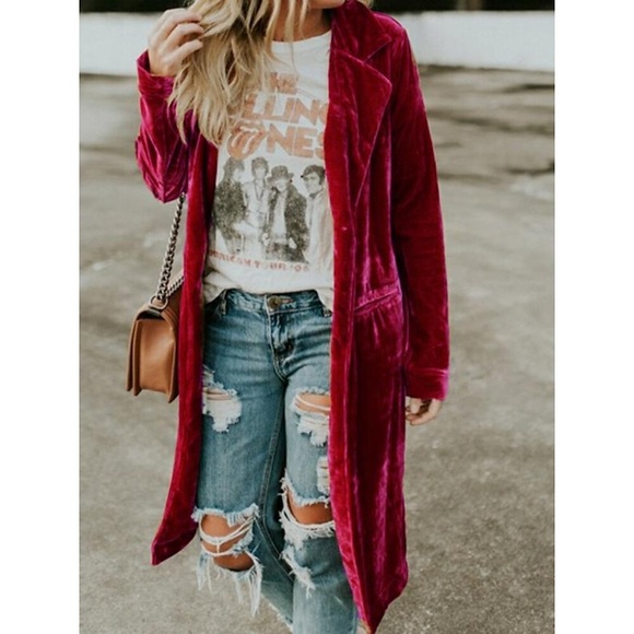 Damen Mantel Freizeitjacke Festtage Valentinstag Frühling Herbst Lang Mantel Regular Fit Windundurchlässig Jacken Langarm Feste Farbe Tasche Schwarz Gelb Grau Lightinthebox