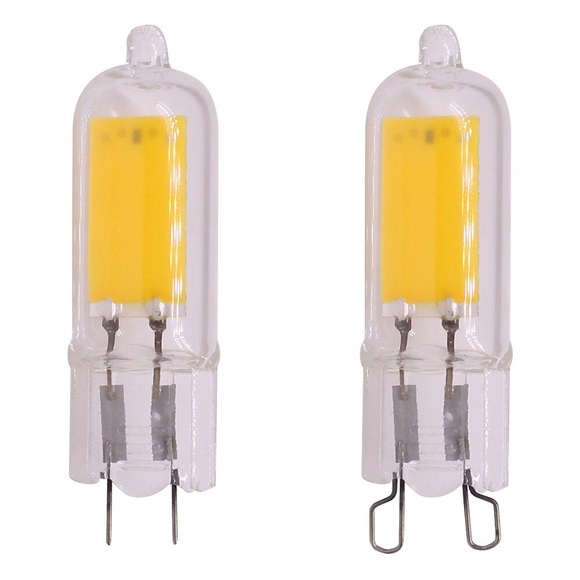 G9 Cob LED Glühbirne Glas Mini-Scheinwerfer 2W 4W 220V 240V Kronleuchter Licht ersetzen 20W 40W Halogenlampe Bombillas 1St Lightinthebox