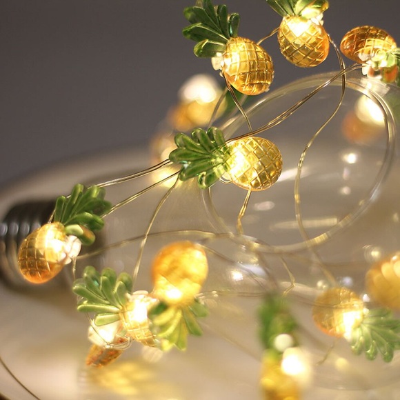 LED-Lichterkette 2m 20led Lichterkette aa batteriebetriebene Ananas Lichterketten warmes Licht Girlande Party Hochzeit Dekor Beleuchtung Lightinthebox