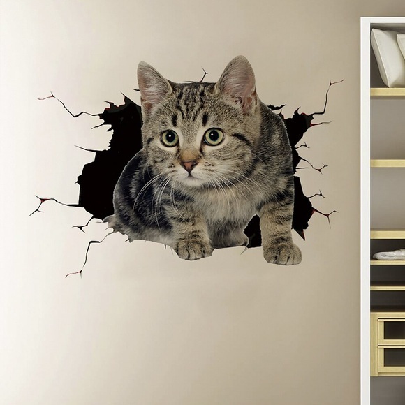 Tiere Wandaufkleber Schlafzimmer / Kinderzimmeramp;Ampere; Kindergarten, abnehmbare / vorgeklebte PVC-Heimdekoration Wandtattoo 1St Lightinthebox