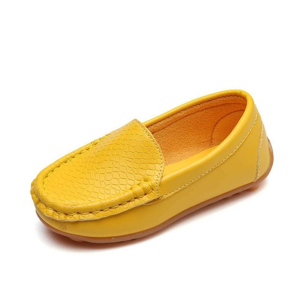 Jungen Mädchen Flache Schuhe Slipper Slipper Täglich Schulschuhe Leder Kleine Kinder (4-7 Jahre) Kleinkinder (2-4 J.) Schulanfang Geschenk Casual Wanderschuhe Draußen Schwarz Gelb Rosa Herbst Lightinthebox
