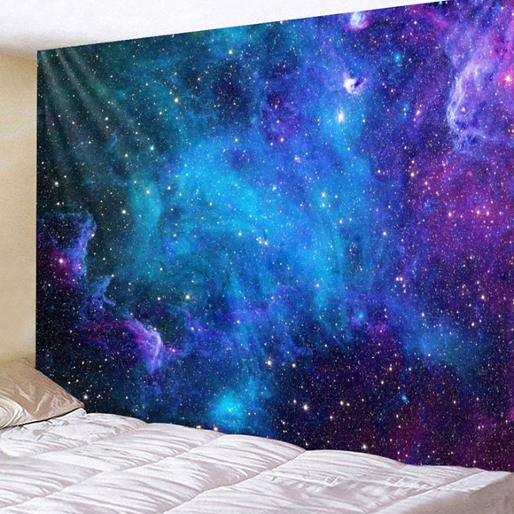 Sieben Sterne Himmel Muster Wandteppich Art Deco Decke Vorhang hängen nach Hause Schlafzimmer Wohnzimmer Dekoration living Lightinthebox