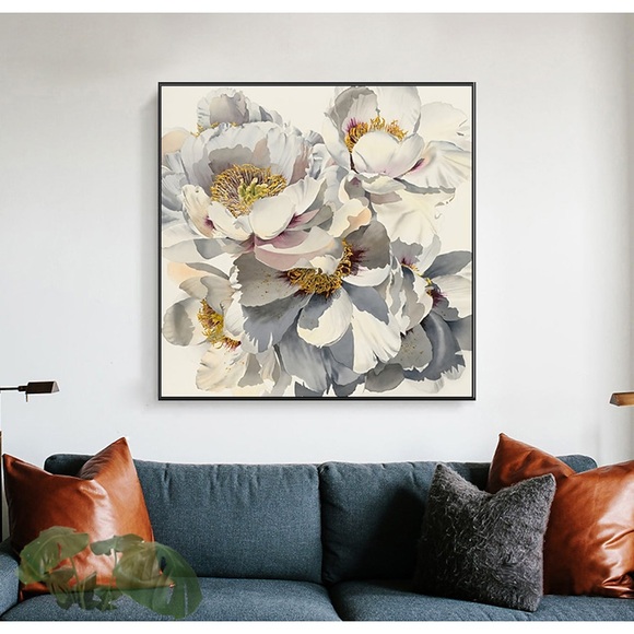 Wandkunst Leinwanddrucke Malerei Kunstwerk Bild floral / botanisch Heimtextilien Dekor gerollte Leinwand kein Rahmen ungerahmt ungedehnt Lightinthebox