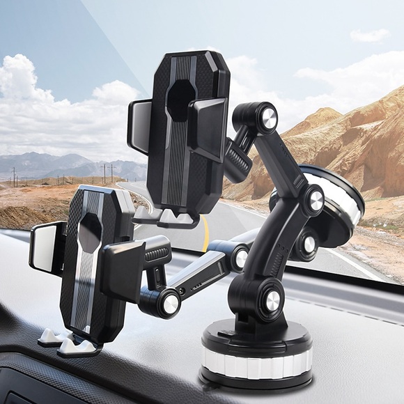 Telefonständer Dashboard-Telefonhalter drehbar Faltbar Verstellbar Telefonhalter für Tisch Auto Kompatibel mit Unter 6,8-Zoll-Handys Handy-Zubehör Lightinthebox