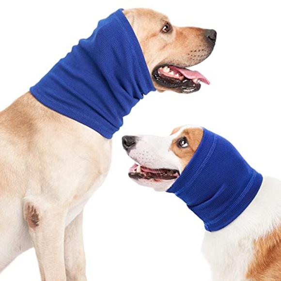 Hundeohrabdeckung, Hundeohrschützer für Lärmschutz beruhigender Hoodie Angstlinderung beruhigender Nacken- und Ohrenwärmer für Hunde und Katzen Lightinthebox