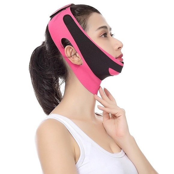 elastisches gesicht abnehmen bandage v linie gesichtsformer frauen kinn wange heben gürtel gesichtsmassage gurt gesicht hautpflege schönheitswerkzeuge Lightinthebox